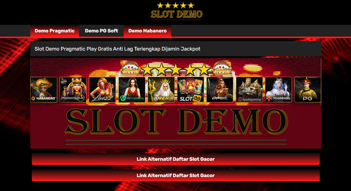Situs Slot Demo Gratis Paling Gacor di Tahun 2023 Ini